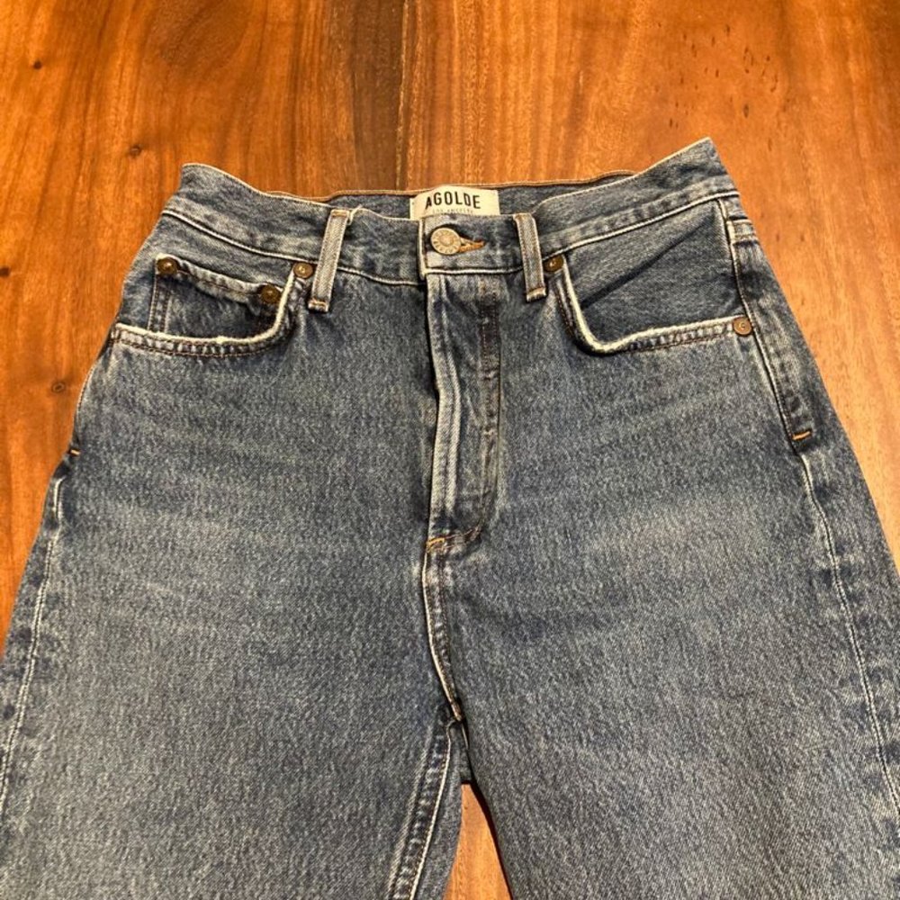 Riley cropped high-rise straight-leg jeans